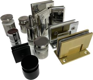 درابزين زجاجي ، درج بسياج معدني ، تركيب جانبي من المعدن - Product Image 6