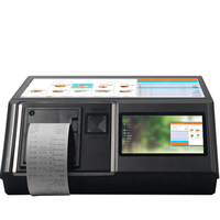 Sistema POS Todo en Uno con Pantalla Táctil de 12.5 Pulgadas y Pantalla para Clientes de 5 Pulgadas, Impresora Térmica Integrada y Escáner 2D