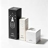 Caja de Papel Cosmética Profesional con Diseño Plegable, Marca en Relieve y Acabado de Superficie Premium