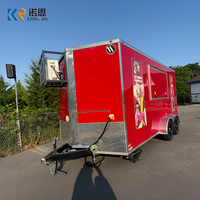 Camion de restauration professionnel pour tacos et burritos, certifié CE, en acier inoxydable, pour pizzas, conforme aux normes américaines