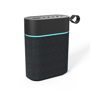 2025 mini xách tay BT âm thanh không dây Music Player Box với RGB LED chiếu sáng New ngoài trời USB & AUX thông tin liên lạc Led Loa - Product Image 3