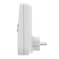 Wattsave Factory Direct EU Plug 230V 16A Interrupteur horaire numérique hebdomadaire pour intérieur, prise économiseur d'énergie IP22, garantie 12 mois, CE