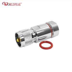 Connecteur de Type <span class=keywords><strong>M</strong></span> PL-259 UHF <span class=keywords><strong>m</strong></span>âle pince connecteur RF pour 1/2 "pour câble RF Andrew Heliax standard en cuivre ondulé - Product Image 3