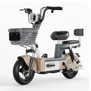 Bicicleta Eléctrica Urbana sin Escobillas de 350W/500W, Venta al por Mayor de Fábrica, para Mujer/Hombre Adulto, 2 Ruedas, 3 Velocidades, Cuadro de Acero, Batería de Plomo-Ácido - Product Image 4