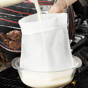 Filtre à lait de soja multifonctionnel portable avec poches à cordon, en maille plastique, pour la cuisine domestique, déshydrateur de légumes, passoires en <span class=keywords><strong>tissu</strong></span> - Product Image 2