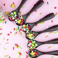 Neue Trendige Weihnachts-Lebensmittelstreusel Geeignet für Kuchendekoration Backen Eiscreme-Kuchendekoration
