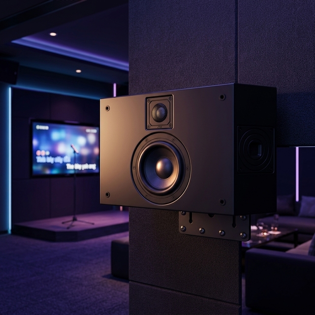 WS155-TBe Home Audio Speakers - High-end Metal Material, High-power Speakers Suitable for Cinemas / KTV / Stages