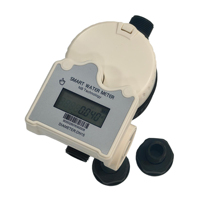 Meter Air Plastik Pintar Tanpa Katup Kontrol, Berjalan Lancar, Proteksi IP68, ISO 4064 Kelas B, Garansi Aman 2 Tahun, OEM