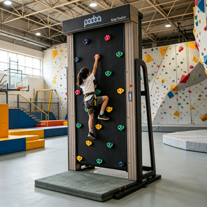 Máquina de Escalada en Roca para Interiores, Diseño que Ahorra Espacio, para Entrenamiento Familiar, Uso en Escuelas y Parques de Trampolines, Recién Llegado - Product Image 4