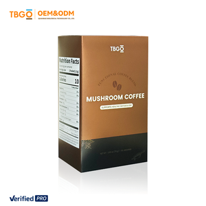 Café 2025 TBG OEM <span class=keywords><strong>con</strong></span> Ganoderma Mushroom Power Maca en polvo Energy Boost Enhancement bebidas café para hombres - Product Image 3