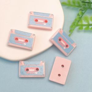 Mini résine bande son musique Flatback breloques Cabochon Miniature motif Applique ornement artisanat bricolage accessoires - Product Image 5