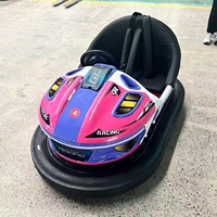 Nouvelles Voitures Tamponneuses Électriques à LED Style Course pour Centres Commerciaux Intérieurs et Manèges de Fête Foraine pour Enfants