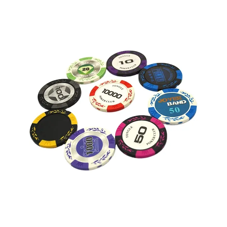 Design di Alta Qualità Poker Chip 13.5 Argilla Abs Casino Chip Texas Hold'Em Poker Commercio All'ingrosso Poker Chip