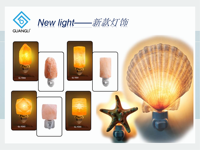 Support de lampe enfichable Guangli 076A, style américain, en PBT, pour lampe de nuit à sel, avec prise E12, certifié ETL