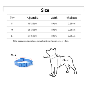 Collier pour <span class=keywords><strong>chien</strong></span> en PVC Doe Pet, rubans solides, laisse pour animaux de compagnie, design tendance, impression par transfert thermique, collier pour <span class=keywords><strong>chien</strong></span> personnalisé, imperméable - Product Image 2