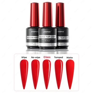 JTING Nouvelle Arrivée 2024 Vernis Gel de Finition Sans Résidu Effet Verre Ultra-Brillant Sans HEMA Prise en Charge ODM/OEM Personnalisation Marque Propre - Product Image 5