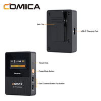 Microphone sans fil COMICA VM30 2.4G à suppression de bruit, double mode pour appareil photo, smartphone, ordinateur, sortie USB-C, garantie 1 an