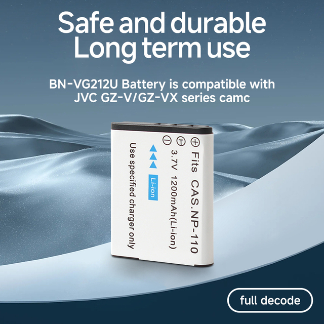 Suitable for Casio NP-110 Camera Battery CNP-110 EX-Z2000/EX-ZR10 NP-110 Battery