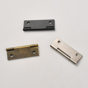 Jingmao H-Type Hinge 38x24mm Tin Iron Flat Hinge For Gift Craft <b>Box</b> Hardware - Product Image 3
