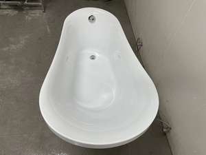 Rokbath-<span class=keywords><strong>Bañera</strong></span> real para baño de lujo, <span class=keywords><strong>bañera</strong></span> de princesa en blanco puro con grifo de ducha, superventas, 2017 - Product Image 6