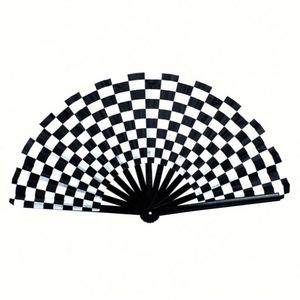 Abanico Plegable Grande de Carnaval para Hombre/Mujer con Patrón Japonés de Kung Fu Taiji, Pintura Floral Estilo Chino, Hecho a Mano, con Caja de Regalo - Product Image 5