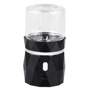 Small Size Electric Herbal Grinder Custom Logo Powerful Automatic Spice Herb Grinder Crusher