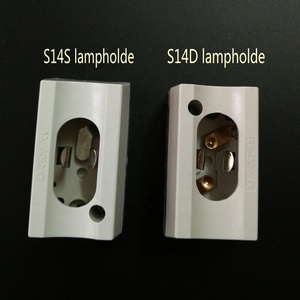ضوء خطي S14s S14d قاعدة مصباح خطي فلويرسينت حامل مصباح ساطع مقبس إضاءة ليد - Product Image 2