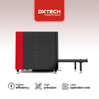 Machine de découpe laser à fibre mini haute précision DXTECH 1000w 2kw 3kw pour tôles métalliques