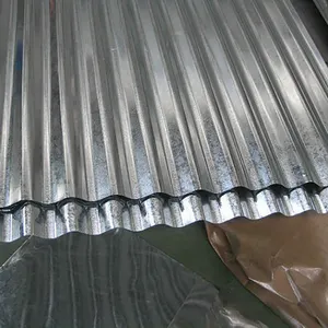 DX51D DX52D Zinc Galvanized 20 Gauge Wholesale Corrugated Metal Roofing Sheet