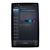 Estéreo Universal para Auto de 12.8 Pulgadas con Sistema Android 10, 2 Din, Octa Core, 6+128GB, Pantalla Giratoria, Reproductor de Auto con SIM 4G Integrada, Radio para Auto