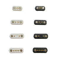 Venta al por mayor de fábrica Reloj inteligente Cable de carga Imán en forma de T 2 pines 2,84mm 4,0mm 7,62mm para cables de datos
