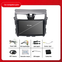 Autoradio multimédia Android Carplay pour Nissan Teana 3 Altima 5 L33 2013-2020 Navigation GPS 4G Stéréo Autoradio DVD