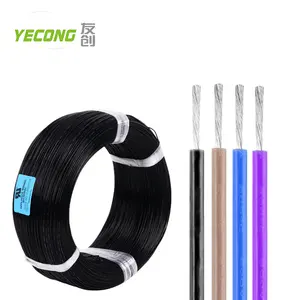 cable supplier high temp. heat resistant low voltage FEP insulation 20awg copper cable