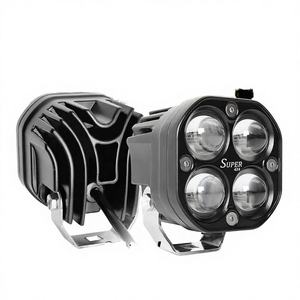 Feux antibrouillard/feux de route universels à LED, nouveaux, 120W, haute puissance, 8000 lumens, 3 pouces, double couleur, 4x4, feux de travail pour voiture, camion, Wrangler - Product Image 3