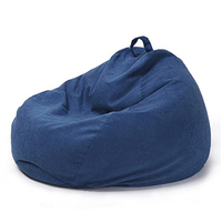 Fauteuils poufs lavables en machine, fauteuils poufs pour salon, jeux, détente, grands fauteuils poufs pour adultes, enfants, adolescents