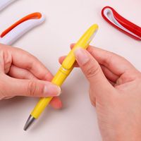 Promoción, regalo de hotel de negocios, logotipo personalizado, bolígrafos de plástico ABS impresos, 1,0mm de ancho de escritura
