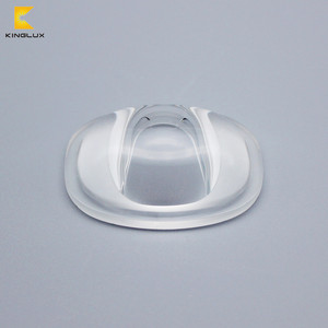 街路およびエリア照明ガラス光学COB長方形LEDレンズ - Product Image 5