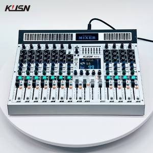 <span class=keywords><strong>Mesa</strong></span> <span class=keywords><strong>de</strong></span> <span class=keywords><strong>Mezclas</strong></span> Digital Profesional <span class=keywords><strong>de</strong></span> 12 Canales con 99 Efectos DSP, <span class=keywords><strong>Mini</strong></span> Consola <span class=keywords><strong>de</strong></span> Sonido con Bluetooth, MP3 y USB - Product Image 1