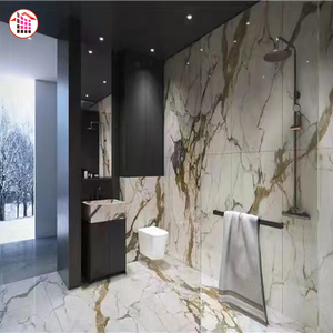 Tự nhiên Italy calacatta Vàng Gạch cho sàn tường calacatta Viola đá cẩm thạch với vàng tĩnh mạch - Product Image 1