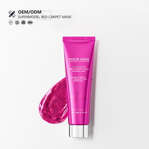 Su misura OEM cura della pelle top model tappeto rosso luminoso maschera facciale riparazione arrossamento pori termoretraibile maschera stretta maschera facciale - Product Image 1