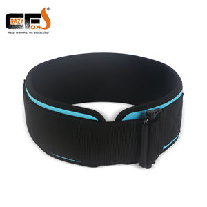 Crazyfox Unisex neopren halter kemeri özel Logo ağır spor eğitimi egzersiz çömelme desteği sert çekme koruması - Product Image 5