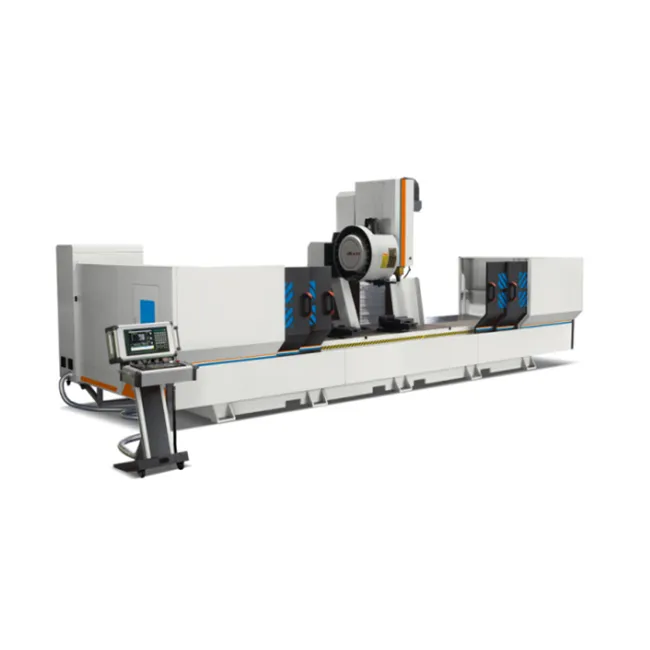 BT40 taper equipped aluminum profile CNC machining center with Japan control system
