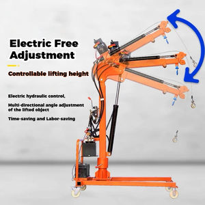 Grue à flèche mobile électrique JYH pour pick-up, équipement de levage hydraulique, idéale pour la construction et l'agriculture - Product Image 3