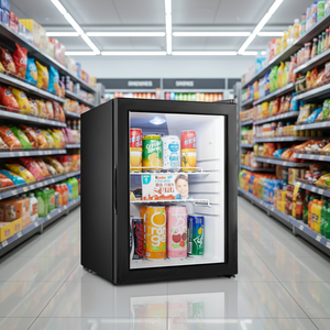 Factory Direct Compressor 70L Fridge Refrigerator Mini American Fridge for Luxury Homes, Villas and Modern Kitchens - Product Image 1