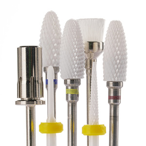 Professional <b>Pedicure</b> &Manicure <b>Tools</b> Nail Cuticle Remover 7pcs Ceramic Nail Drill Bits Sets for Nail Drills - Product Image 4