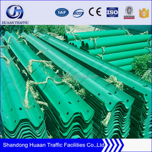 Crash testato in acciaio metallo barriera di sicurezza autostrada Guardrail per la protezione delle strade autostradali e la sicurezza stradale urbana - Product Image 4