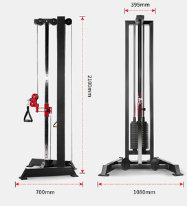DINUO Chất lượng cao đầy đủ một nửa giá điện với tập tin đính kèm cáp Lat kéo xuống máy huấn luyện Cáp trạm đính kèm - Product Image 2