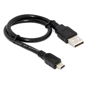 Custom Evitato 5PIN Mini B USB 2.0 del Caricatore di Dati Cavo di Estensione Per PS3