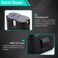 Batterie de remplacement Ni-CD 12V 1500mAh EB1212S EB1214L EB1214S EB1220BL pour outils électriques Hitachi CD4D DH15DV C5D Perceuse sans fil
