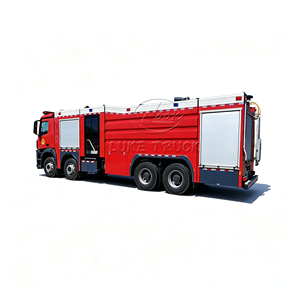Camión de Bomberos Inteligente con Control Inteligente, Espuma de Aire Comprimido, Mercedes 8x4, 5000 Galones, Terminal Inalámbrico Inteligente, CAFS - Product Image 1